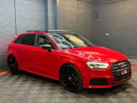 Used Audi A3 Sportback Black Edition 150 HP (110 kW) 2017 Red Hatchback