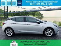 Used Vauxhall Astra SRi 145 HP (106 kW) 2020 Silver Hatchback