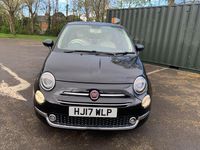 Used Fiat 500 Lounge 69 HP (50 kW) 2017 Black Hatchback