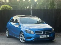Used Mercedes A200 2015 Blue Hatchback
