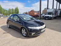 Begagnad Honda Civic ES 2007 Svart Halvkombi