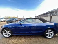 Used Audi A5 Cabriolet S-Line 2013 Blue Cabriolet