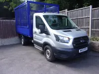 Used Ford Transit 130 HP (95 kW) 2021 Silver Cabriolet
