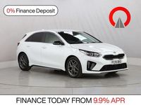 Used Kia Ceed GT-Line 118 HP (86 kW) 2019 White Hatchback