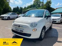 Used Fiat 500 Pop 69 HP (50 kW) 2014 White Hatchback