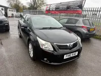 Gebraucht Toyota Avensis 2010 Schwarz Limousine