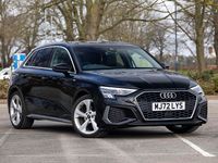 Used Audi A3 S-Line 110 HP (80 kW) 2022 Black Sedan