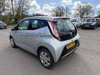 Used Toyota Aygo X-play 69 HP (50 kW) 2015 Silver Hatchback