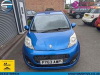 Second-hand Peugeot 107 Active 68 CP (50 kW) 2014 Albastru Hatchback