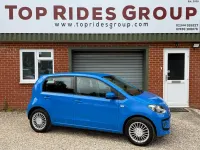 Used VW up! high up! 75 HP (55 kW) 2015 Blue Hatchback