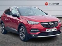 Used Vauxhall Grandland X Sport 2018 Red SUV