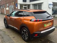 Used Peugeot e-2008 Allure Premium 100 kW (136 HP) 2021 Orange SUV