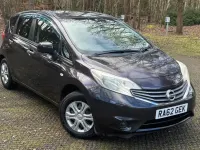 Begagnad Nissan Note Acenta 2025 Lila