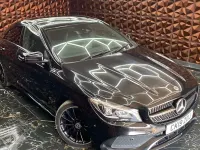 Used Mercedes CLA220 AMG line 170 HP (125 kW) 2019 Black Coupe