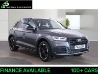 Used Audi Q5 Black Edition 245 HP (180 kW) 2020 Daytona grey metallic SUV