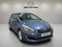 Used Kia Ceed 133 HP (97 kW) 2018 Blue Hatchback