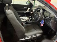 Used BMW 218 Sport Line 136 HP (100 kW) 2017 Red Coupe