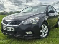 Used Kia Ceed 2010 Black Hatchback