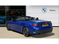 Usado BMW 420 M Sport 184 HP (135 kW) 2021 Azul Cabrios