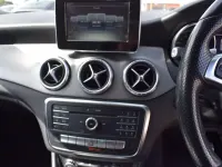 Used Mercedes CLA220 AMG line 177 HP (130 kW) 2017 Black Coupe