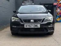 Used Seat Leon FR 184 HP (135 kW) 2017 Black Hatchback