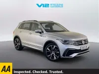 Second-hand VW Tiguan R-line 150 CP (110 kW) 2021 Argintiu SUV