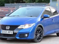Used Honda Civic Sport 142 HP (104 kW) 2015 Blue Hatchback