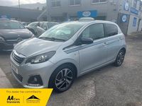 Used Peugeot 108 Collection 2018 Silver Hatchback