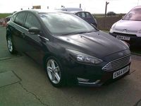 Used Ford Focus Titanium 125 HP (91 kW) 2015 Black Hatchback
