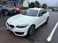 Used BMW 218 Sport Line 150 HP (110 kW) 2017 White Coupe