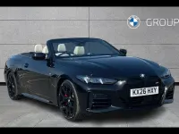 New BMW M440 M Sport 387 HP (284 kW) 2026 Black sapphire metallic paint Sedan