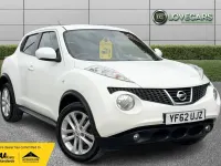 Used Nissan Juke Acenta 117 HP (86 kW) 2012 White SUV