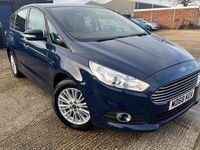 Used Ford S-MAX Zetec 165 HP (121 kW) 2019 Blue MPV