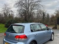 Used VW Golf VI Match 105 HP (77 kW) 2011 Blue Hatchback
