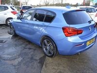 Used BMW 118 Sport Line 2018 Blue Hatchback