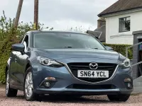 Używany Mazda 3 120 KM (88 kW) 2014 Niebieski Hatchback