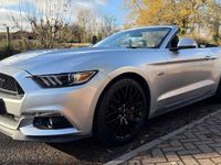 Used Ford Mustang GT Convertible 416 HP (305 kW) 2017 Silver Cabriolet