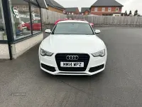 Used Audi A5 Black Edition 170 HP (125 kW) 2014 White Coupe