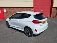 Used Ford Fiesta ST-Line 125 HP (91 kW) 2018 White Hatchback