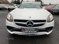 Used Mercedes SLC200 AMG line 2017 White Cabriolet