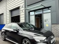 Used Audi A3 Sportback S-Line 150 HP (110 kW) 2021 Black Hatchback