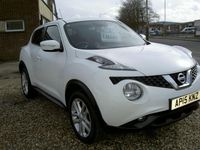 Used Nissan Juke Acenta Premium 2015 White SUV