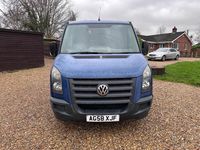 Used VW Crafter 109 HP (80 kW) 2008 Blue Van