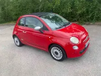 Used Fiat 500C Pop 2009 Red Cabriolet