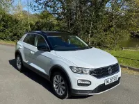 Used VW T-Roc SE 150 HP (110 kW) 2020 Silver SUV