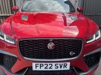 Used Jaguar F-Pace SVR 551 HP (405 kW) 2022 Red SUV