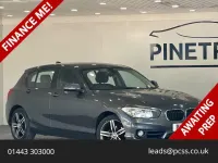 Used BMW 118 Sport Line 136 HP (100 kW) 2019 Grey Hatchback