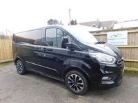 Used Ford Transit Custom Sport 185 HP (136 kW) 2019 Black Van