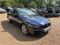 Used Jaguar XE Portfolio 180 HP (132 kW) 2015 Blue Sedan