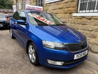 Used Skoda Rapid SE 2015 Blue Hatchback